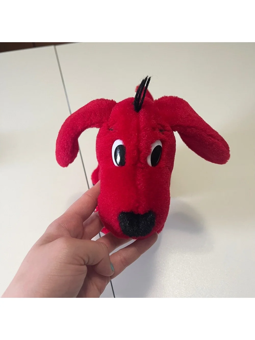 Vintage Clifford The Big Red Dog Small Stuffed Animal Toy